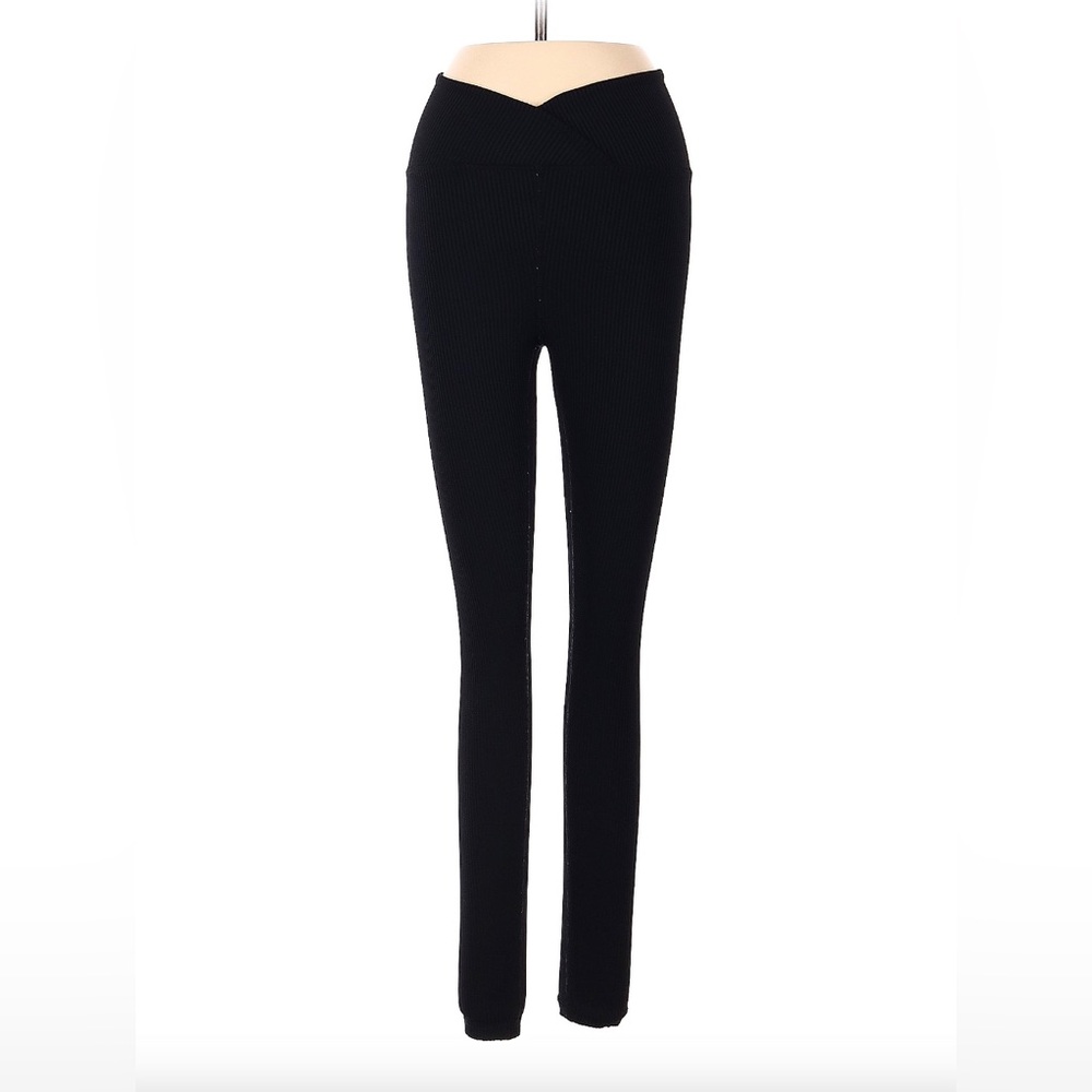YEAR OF OURS ribbed black leggings